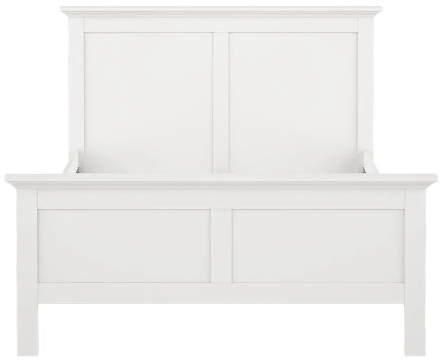 Бяло двойно легло 140x200 cm Paris – Tvilum