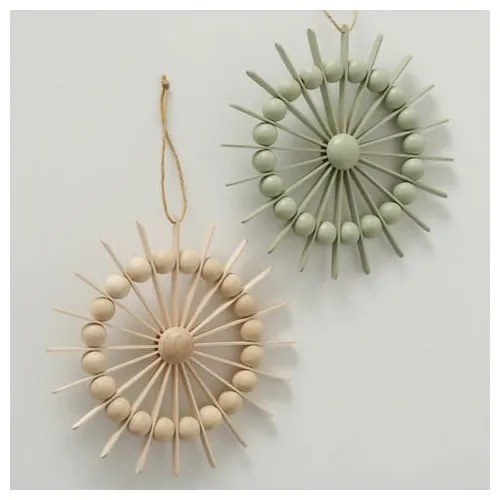 Комплект от 2 висящи декорации Beads - Boltze