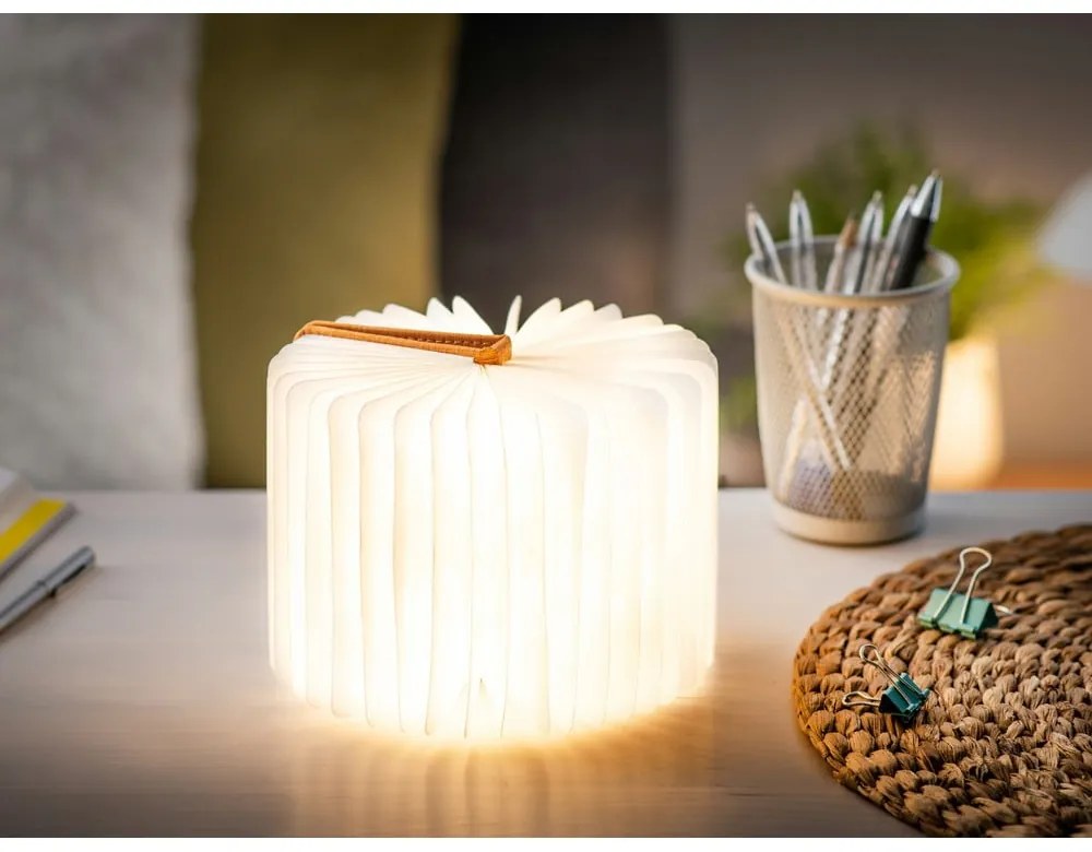Оранжева светлинна декорация с USB Booklight – Gingko