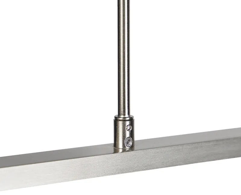 Модерен висящ аплик стомана с LED регулируем - Bold