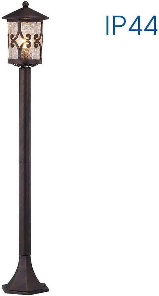 Градински фенер JARDIN, кафяв, 1xE27