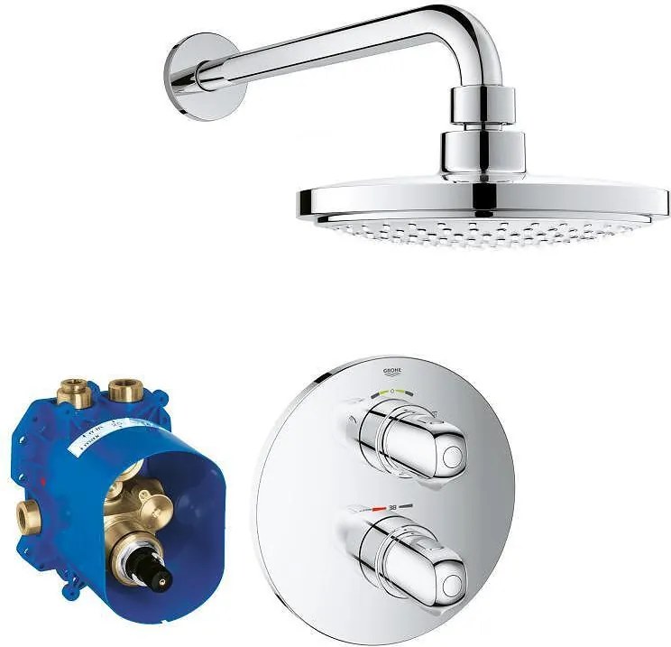 Душ система Grohtherm 1000 New за вграждане