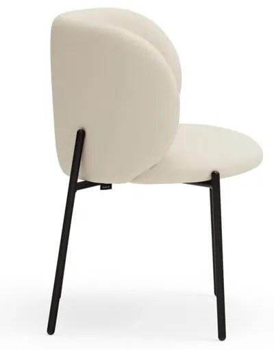 Бели тапицирани трапезни столове в комплект 2 бр. Mogi – Teulat