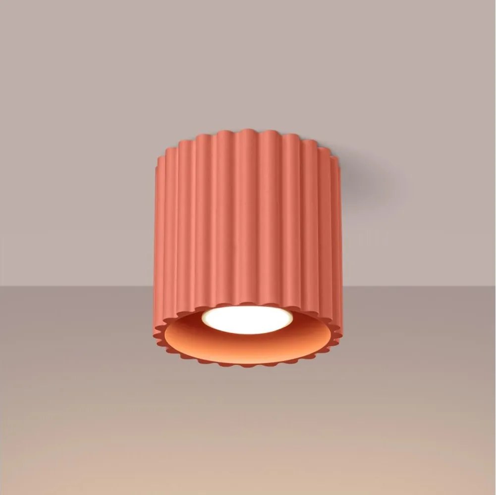 Brilagi - LED точково осветително тяло SFERA 1xGU10/10W/230V Ø 10 см розово