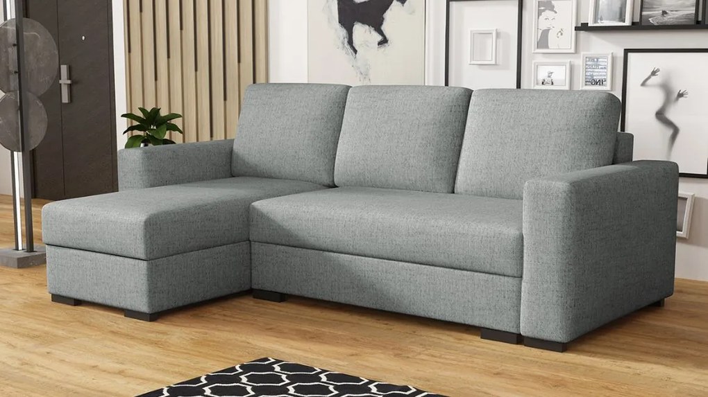 Ъглов диван Latte-Gkri Skouro