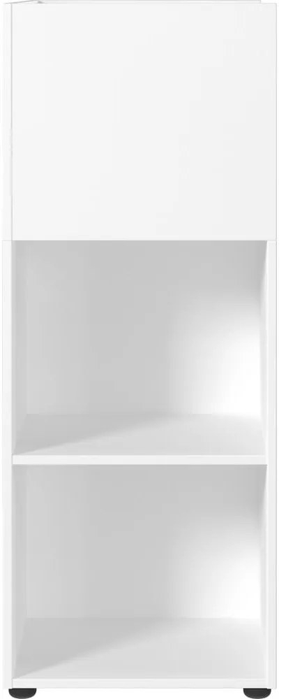 Бял шкаф за книги 80x120 cm Mailand - Germania