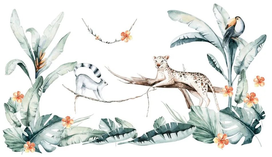 Декоративни стикери за стена Tropical - Ambiance