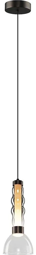 LED Пендел LUCCO LED/13W/230V Ø 15 см опушен