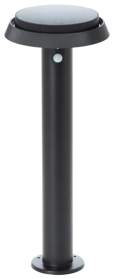 Brilliant - LED Соларна лампа със сензор ALVERO LED/4W/3,7V 50 см IP44 черен