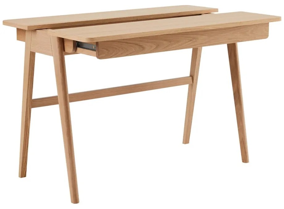 Работна маса с дъбов плот 110x55,5 cm Home - Hammel Furniture