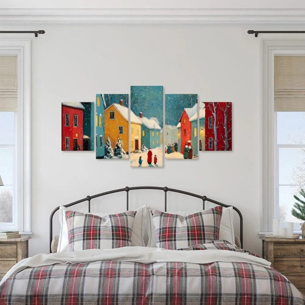 Картини от 5 části – Зимно селце под снега