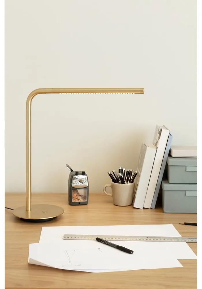 LED настолна лампа с възможност за димиране в златисто (височина 46 cm) Omni Table - UMAGE