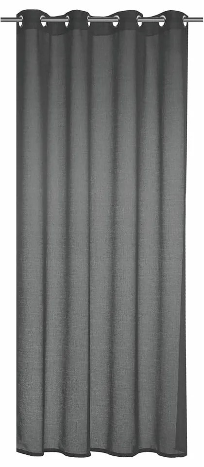 Антрацитна завеса 140x245 cm Struktura Uni – Sehlbach