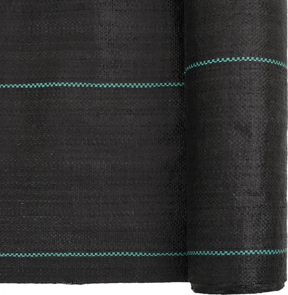 Мембрана против плевели, черна, 0,5x100 м, PP