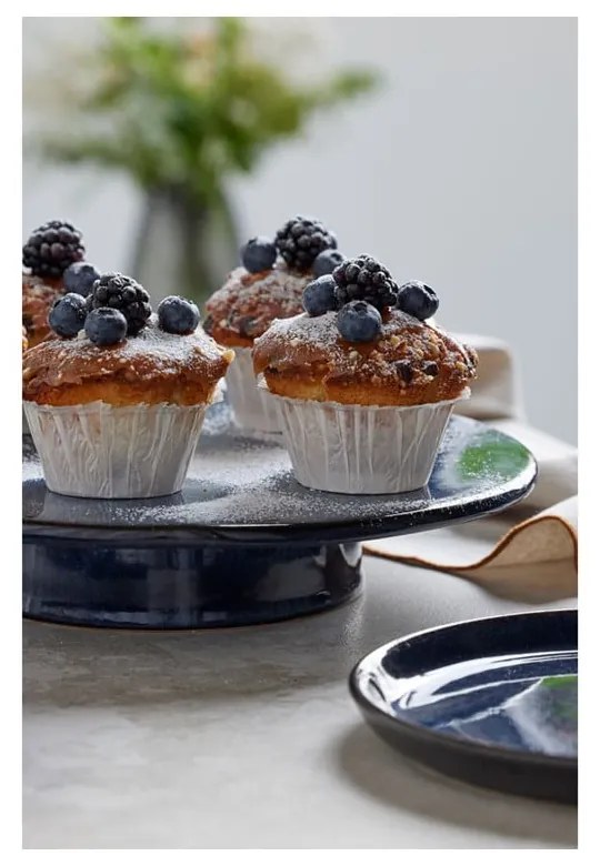 Керамичен поднос за торта Gastro Dark Blue – Bitz