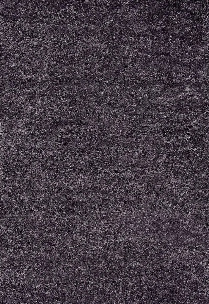Килим colore colori flokati 80062-дървени въглища-диаметър: 200 см.
