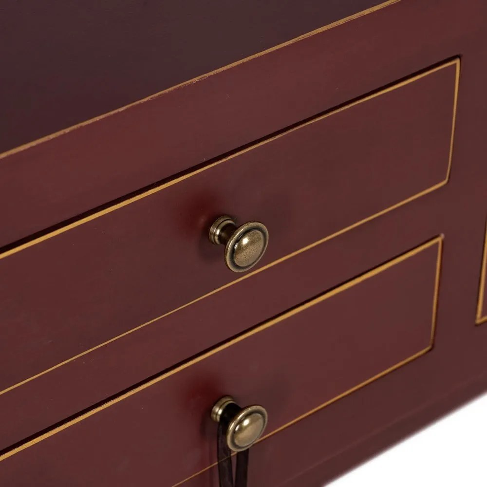 Кафява конзолна маса 26x63 cm Diana – Ixia