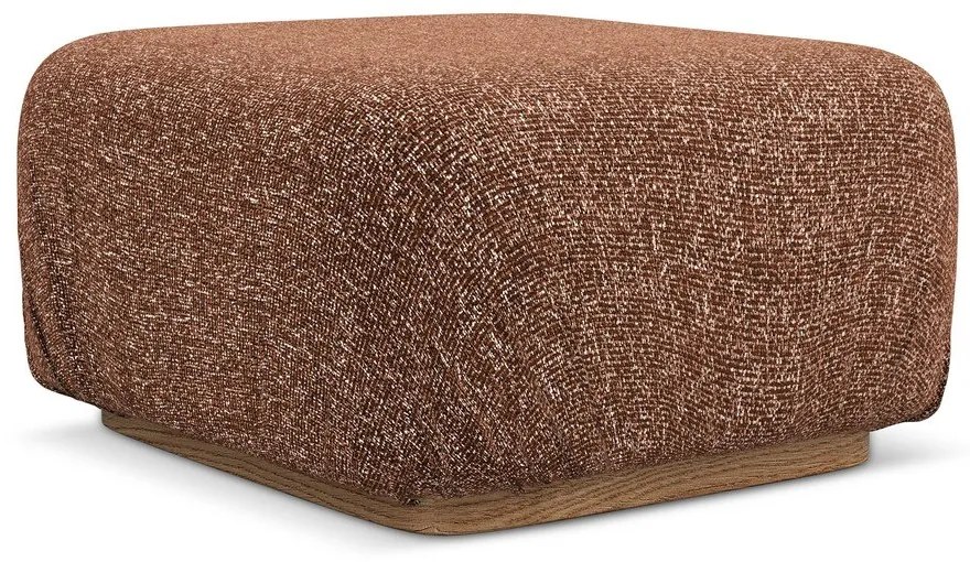 Оранжева/кафява модулна табуретка Ailani – Makamii