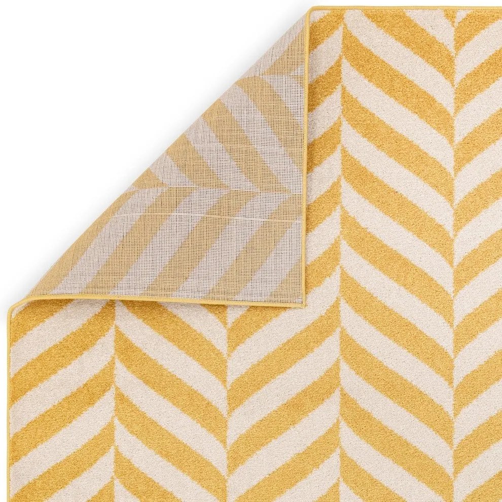 Жълт килим 170x120 cm Muse - Asiatic Carpets