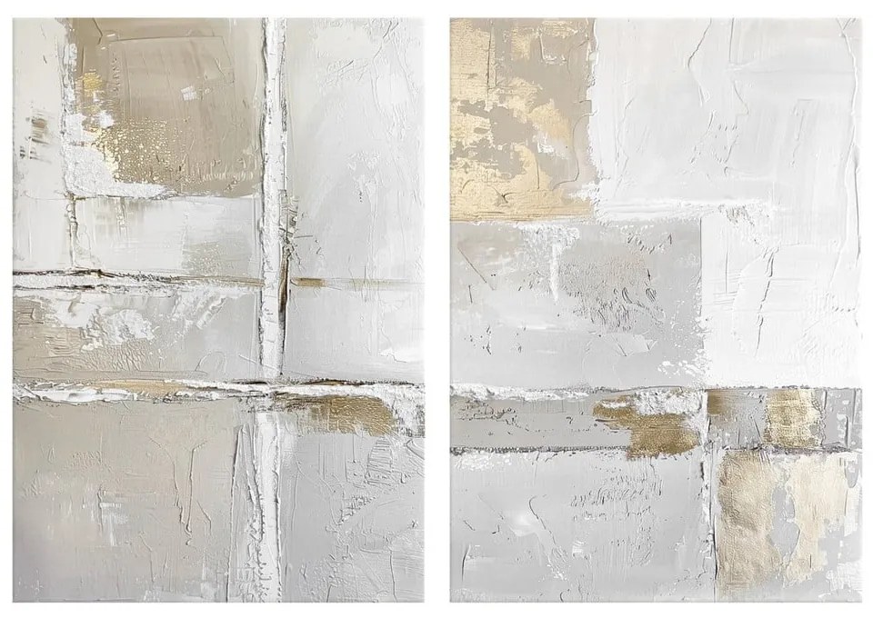 Картини с ръчно рисувани елементи в комплект от 2 бр. 50x70 cm Sail – Styler