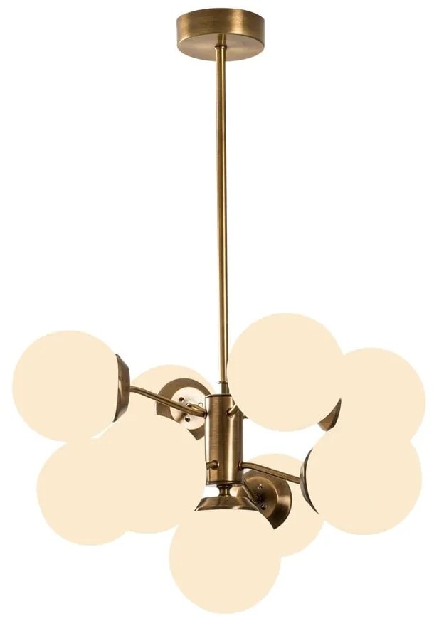 Окачване в бяло-златист цвят Mudoni - Opviq lights