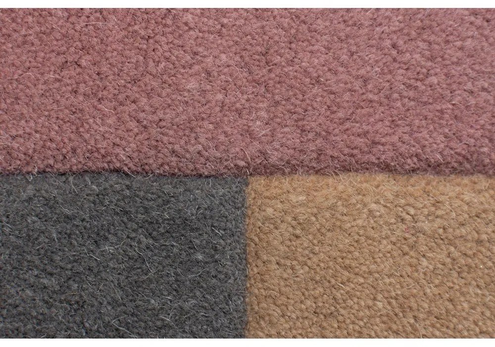 Земна вълнена пътека, 60 x 230 cm Collage - Flair Rugs