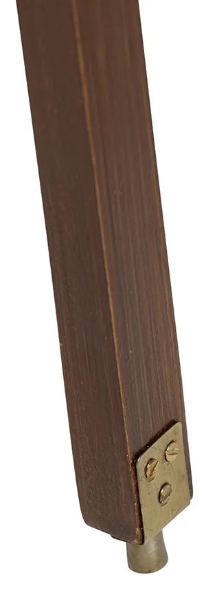 Винтидж подова лампа месингов трипод - Cortin