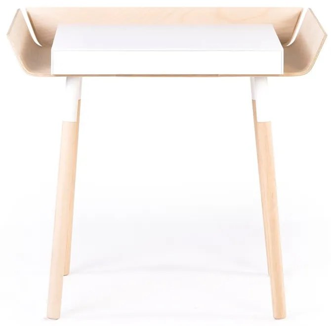 Бяло бюро с 1 чекмедже Бюро My Writing - EMKO