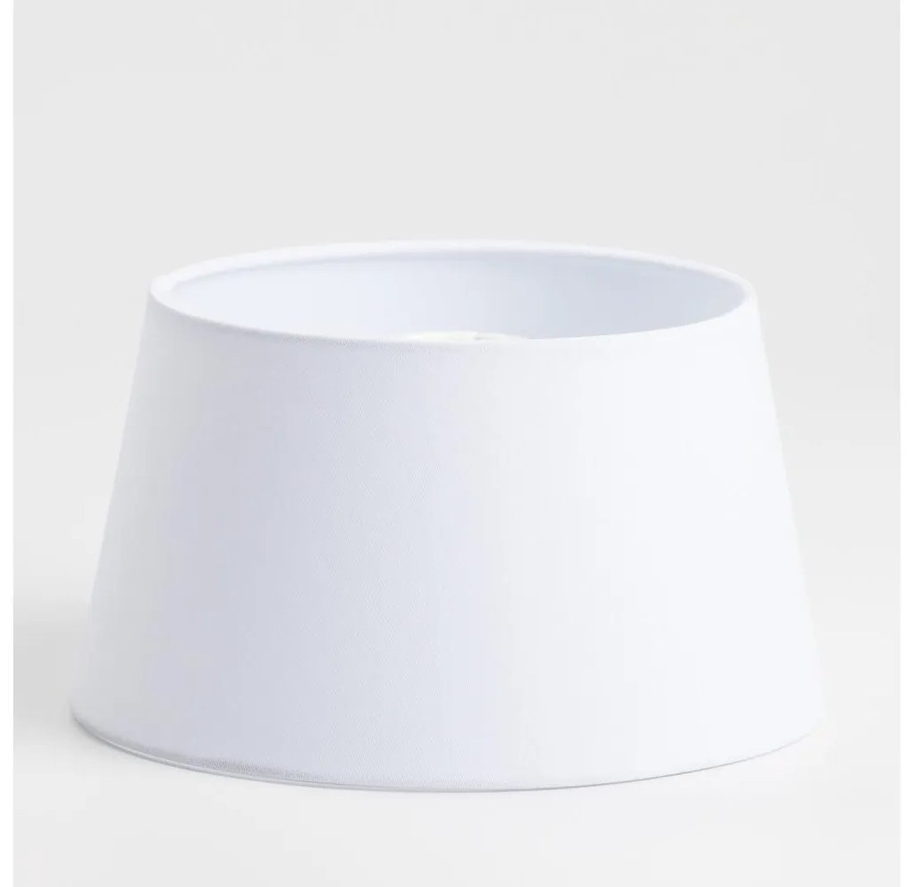 Универсален абажур KERIA, диаметър 20,5 см, бял
