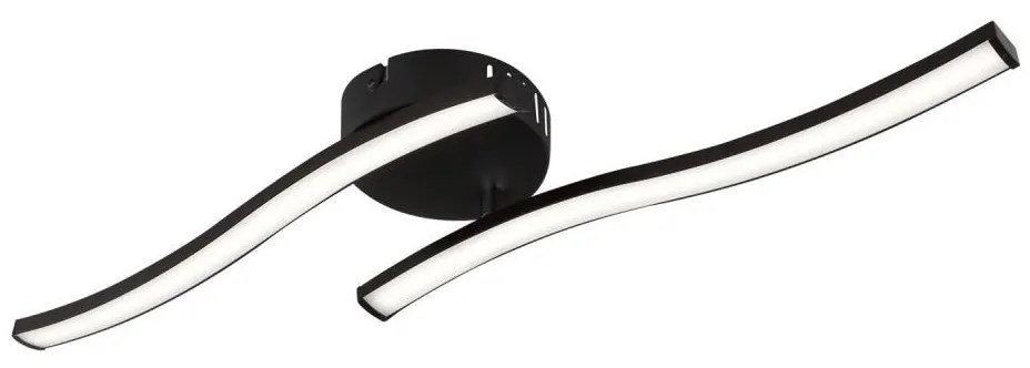 Globo 67178S - LED Полилей за повърхностен монтаж TYLER LED/12W/230V черен