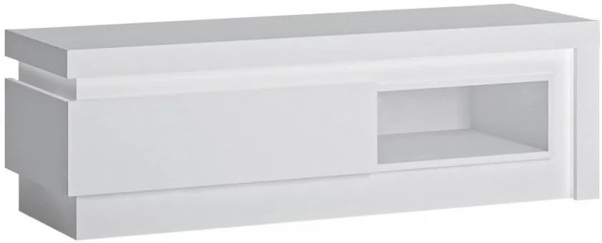 TV шкаф Lynx1S-Бяло