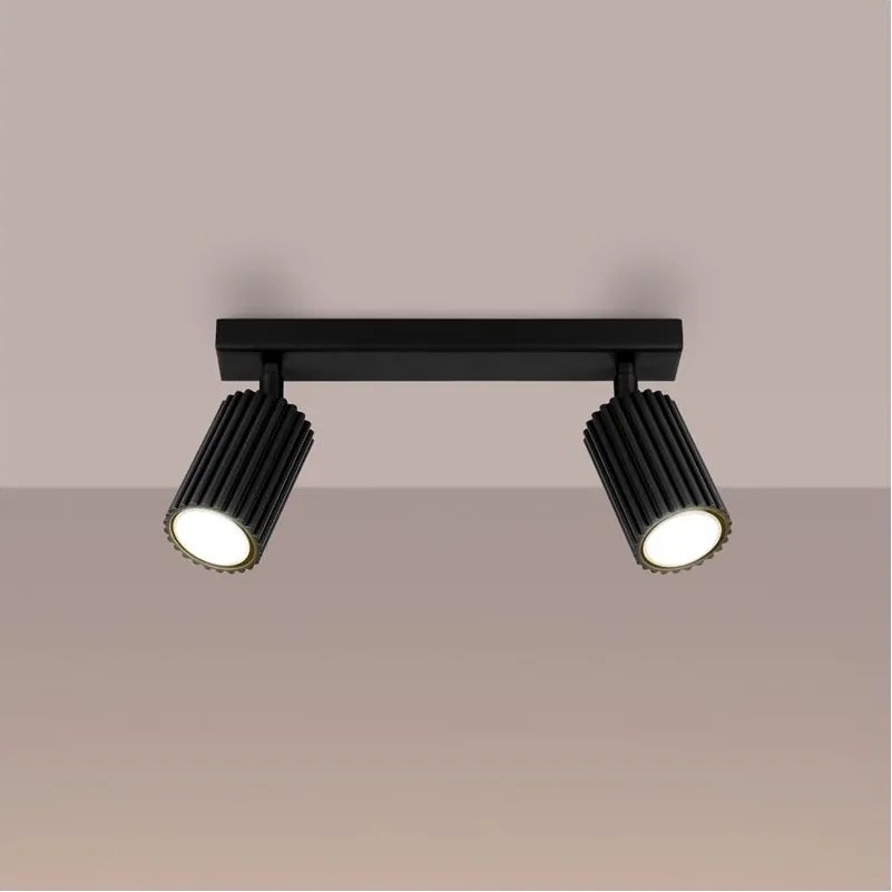 Brilagi - LED точково осветително тяло CRESTO 2xGU10/10W/230V черно