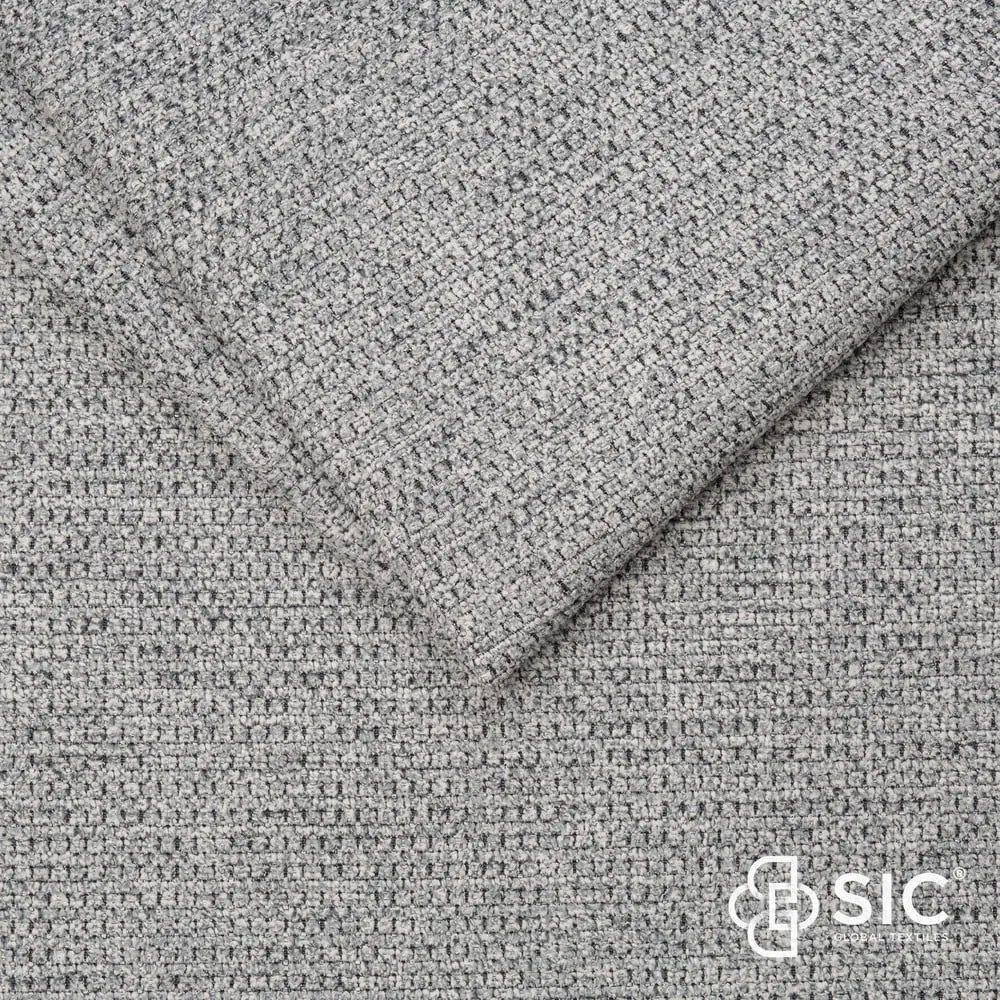 Светлосиво двойно легло 180x200 cm тапицирано без ламелно дъно Smart – Meise Möbel