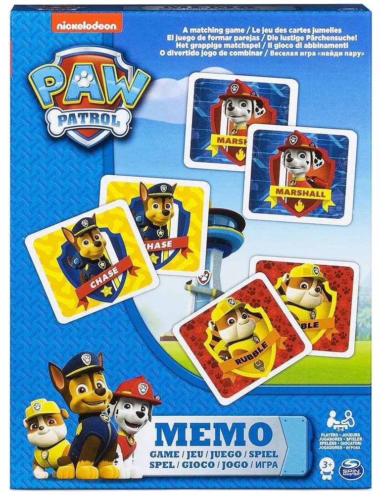 Мемо игра Spin Master Paw Patrol