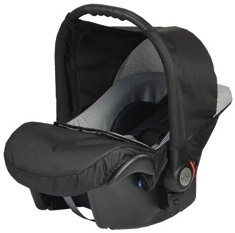 Бебешко кошче за кола Baby Merc Zipy - Черно и сиво