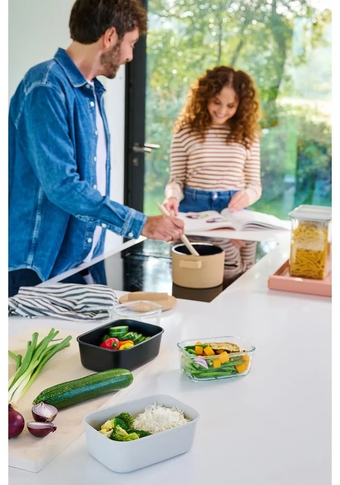 Кутии за храна 3 бр. Nordic white – Mepal