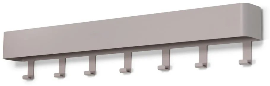 Кафяво-сива метална стенна закачалка с рафт 72 cm Dax Play – Spinder Design