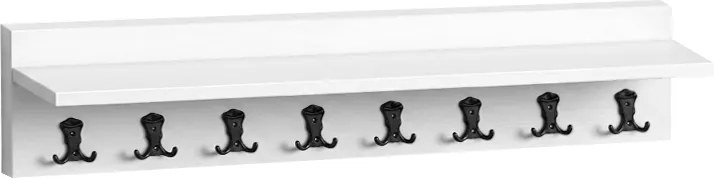 Plane melamine coffee table in white marble effect color 90x55x41см.