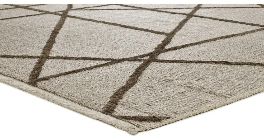 Светлокафяв килим 120x170 cm Lux - Universal