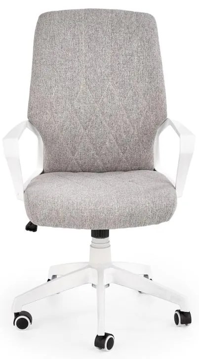 Офисен стол LONA бял/светлосив