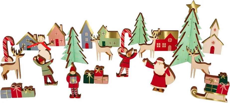 Календар за приключения Festive Village - Meri Meri