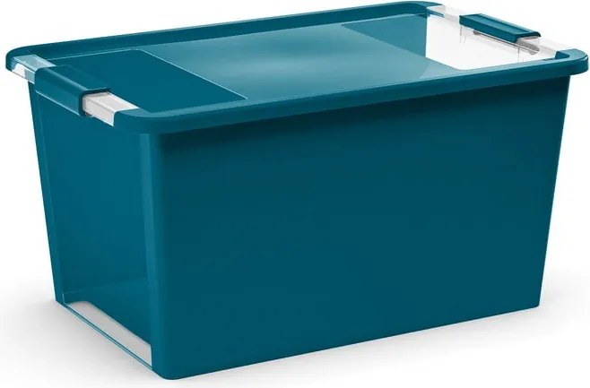 Пластмасова кутия за съхранение с капак петролена 55x35x28 cm Bi-Box – KIS