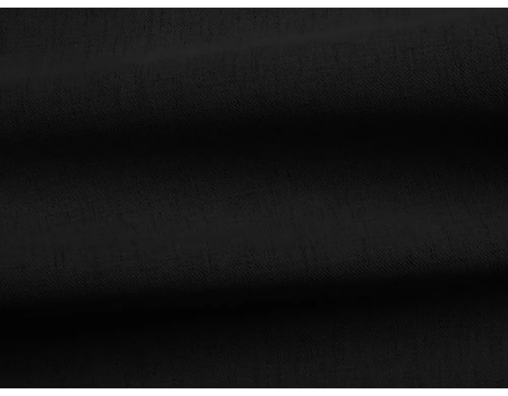 Черен разтегателен ъглов диван с място за съхранение (десен ъгъл) Moku – Makamii