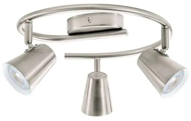 Eglo 75219 - LED точково осветително тяло TRAVALE 3xGU10/3W/230V матов хром