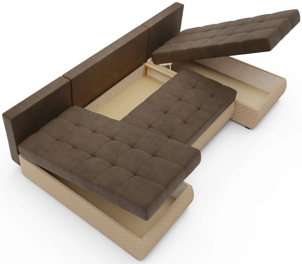 Ъглов диван Malaga-Kafe-Mpez