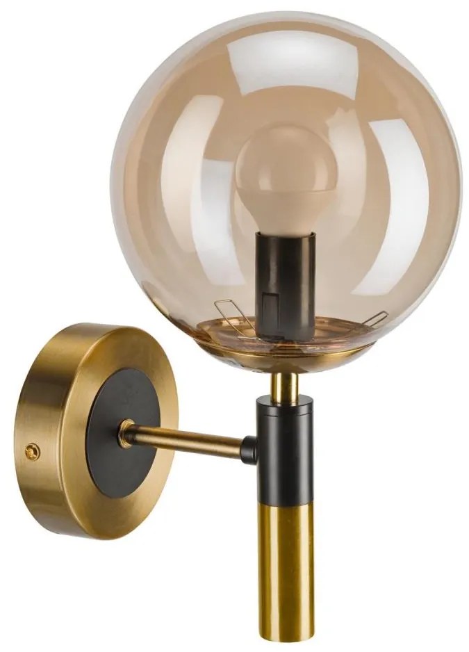 Аплик ROLLO 1xE14/5W/230V златист/опушен бежов