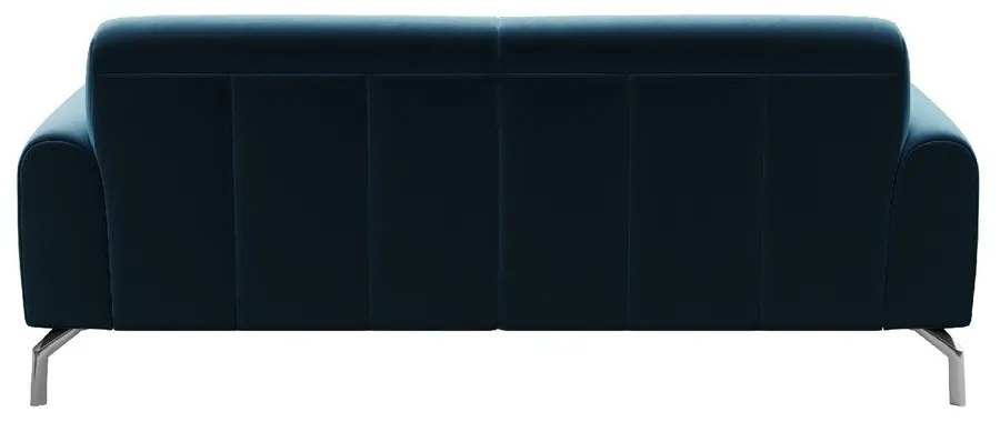 Син кадифен диван Puzo, 170 cm Puzzo - MESONICA
