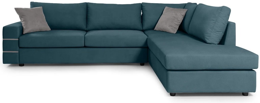 Ъглов диван Holmes-Petrol-Right