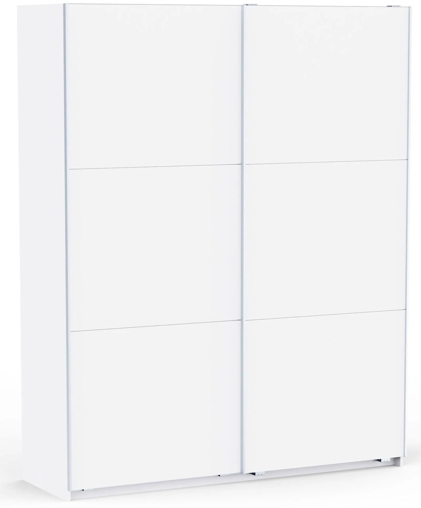 Плъзгащ гардероб Alcazaba 180 - Бял
