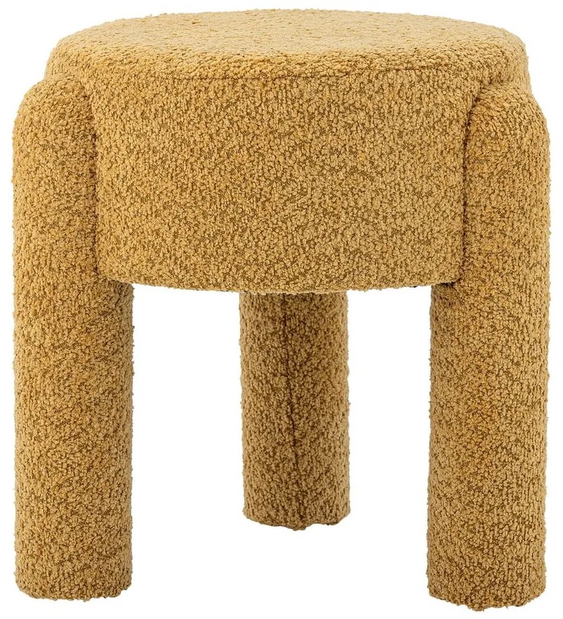 Тапициран стол в цвят жълта охра Bruno – Bloomingville